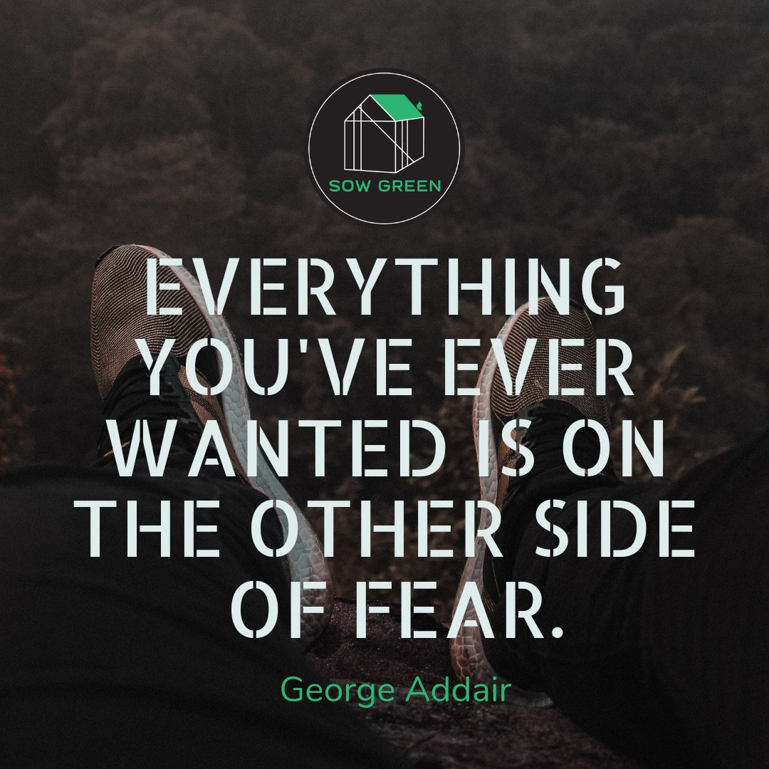 #MondayMotivation: "Everything you've ever wanted is on the other side of fear." - George Addair #inspire #conqueryourfears #justdoit