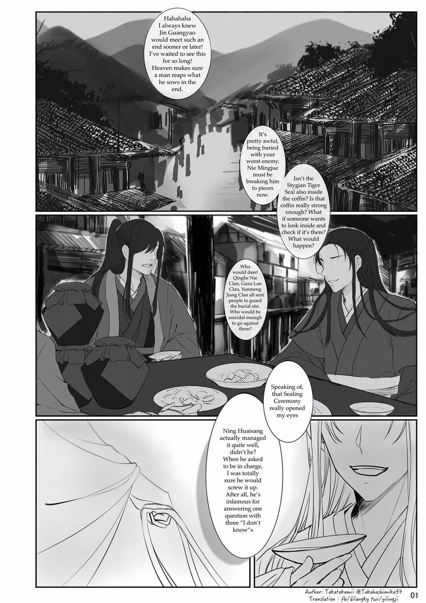 yilingji's tweet photo. "Wang Xian" 1 (ongoing)
By Takatakamii @Takahashimika97
Translated with permission (thank you so much 🥰) #魔道祖师 #忘羡

Young WY &amp; LZ are so sweet here! Yet the first thing I thought of was "wow LZ u so young yet already thinking naughty things about Wifi? Tsk tsk" 😝 https://t.co/i4LVpH9cKE