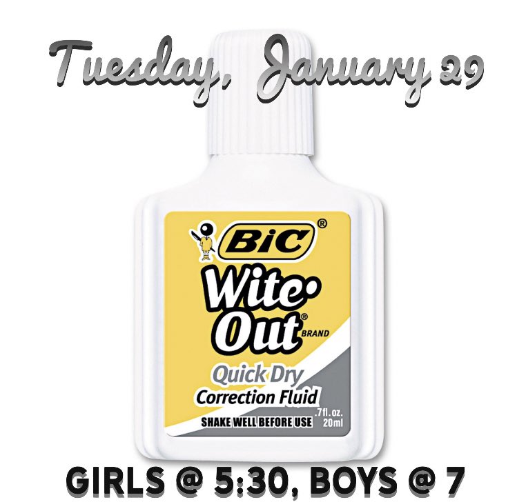 PromotedSports's tweet photo. Be sure to show spirit at the basketball game tomorrow!!! White out! 🏀🦁❕❕❕❕ https://t.co/hLVM4h3Mdk