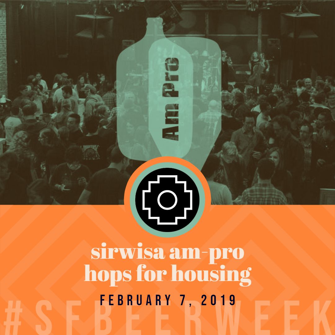 Want to try some exclusive, once-in-a-lifetime, can't-get-it-anywhere beers during #SFBeerWeek? Then you should get tix for <a href="/SirwisaBrewing/">Sirwisa Brewing</a> Am-Pro Hops for Housing. Homebrewer + pro brewers make 5 gallon batches of amazing #craftbeer!

buff.ly/2sP6bvH