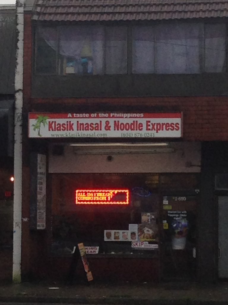 when inasal &amp; noodle express makes a joke