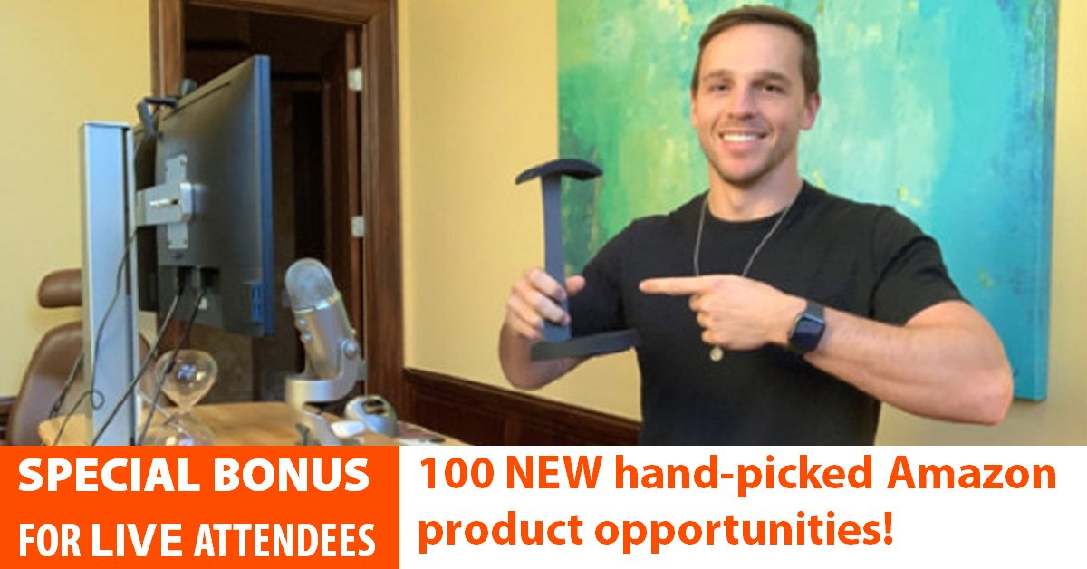 🎁 SPECIAL #Webinar #Bonus for #LIVE attendees ONLY: 100 #NEW hand-picked #Amazon product opportunities!
⚠️ 9000+ registered, ONLY 2000 seats available. Sign-up > bit.ly/freefbawebinar

#FBA #AmazonMarketplace #asm #MakeMoneyOnline #BusinessOpportunity