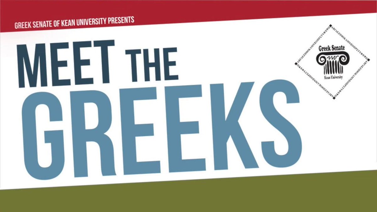Meet The Greeks is 3 days away! Come to Harwood Arena Thursday, January 31 and learn about #GreekLife at #Kean! Admission is FREE for Kean students and $5 for non-Kean students and alumni. Proceeds go to <a href="/ChildrensSpecNJ/">@ChildrensSpecNJ</a> and Kean Dance Marathon (<a href="/KDM_FTK/">Kean Dance Marathon</a>).
buff.ly/2DG5TO9