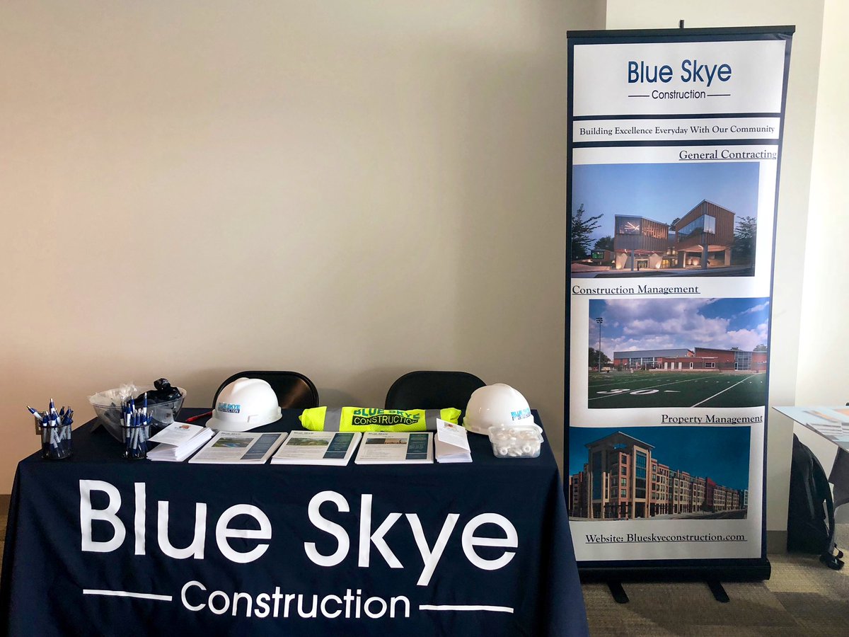 DCDGS's tweet photo. General contractors are starting to setup their tables to participate in @DCDGS Elevate 2019 CBE Procurement Opportunity Forum! #elevateDC https://t.co/U0vL2XavnG