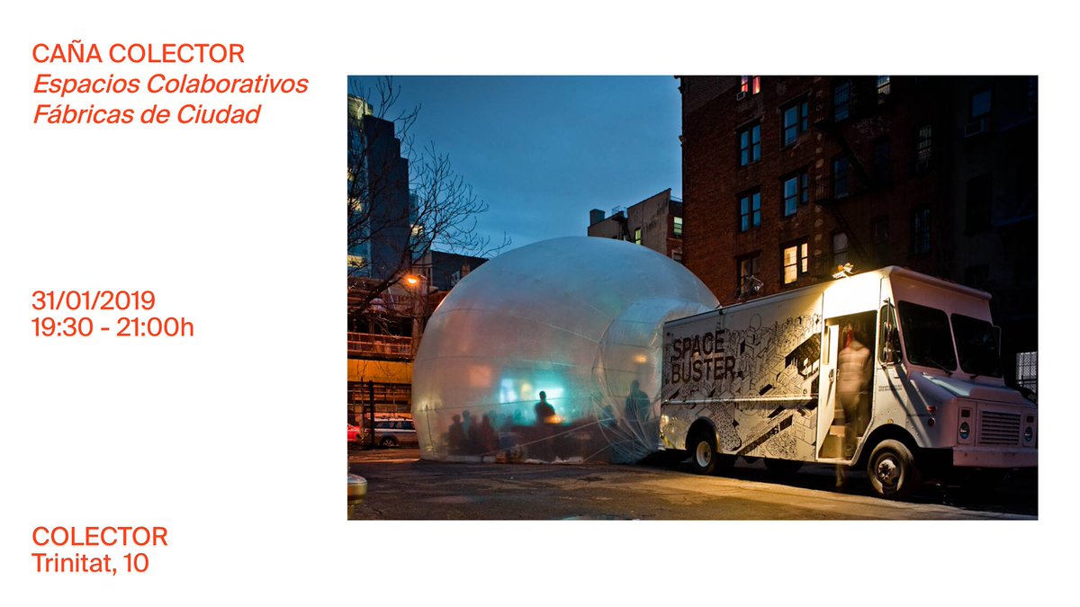 📢📢📢 Si te interesa la #innovación, quieres saber qué está pasando en #Valencia o si simplemente quieres conocer gente y tomar algo te esperamos el próximo jueves 31 a las 19:30 en Caña Colector:  Espacios colaborativos. Fábricas de ciudad. 🤘 > facebook.com/events/2031013…