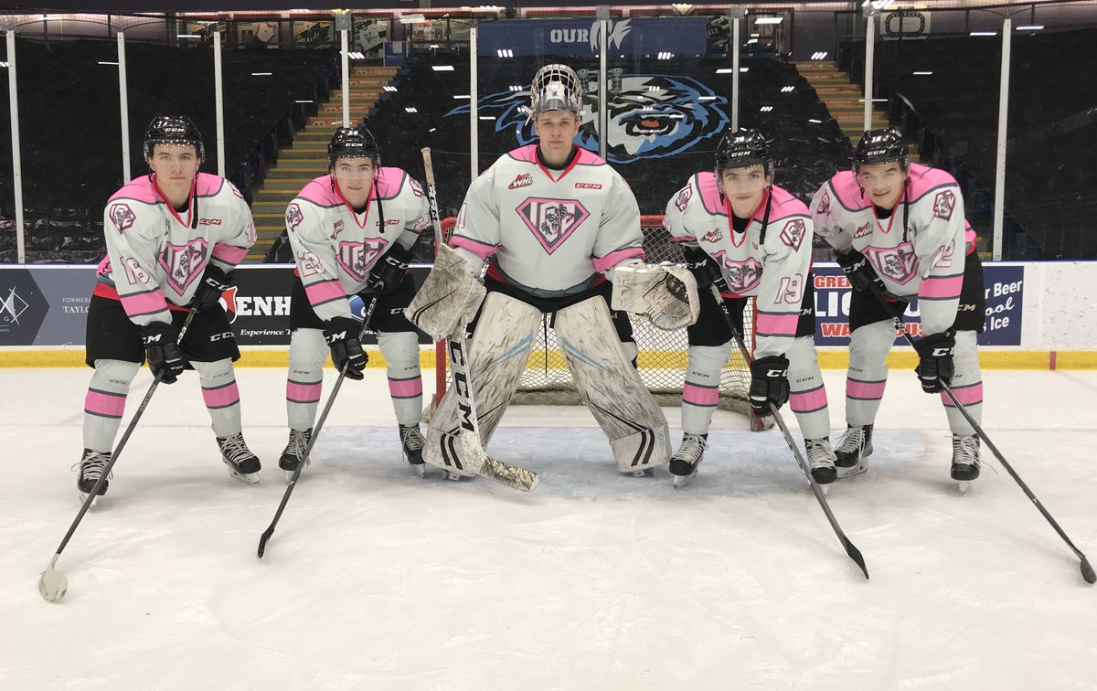 WHLWpgICE's tweet photo. #ICEcountry, our Pink the Rink Superhero jersey silent auction is underway!

Click the link provided below to place a bid on one or multiple game-worn Pink the Rink jerseys.

PLACE BID ➡️ https://t.co/R7xdhYOh1m https://t.co/8Bv1brLd5n