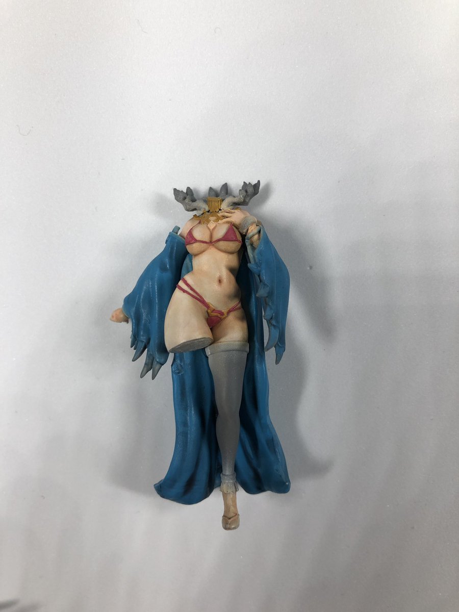 Aphex Painting Studio On Twitter Pinup Twilight Witch Progress Painting Miniatures Kingdomdeath Pinup Dragon