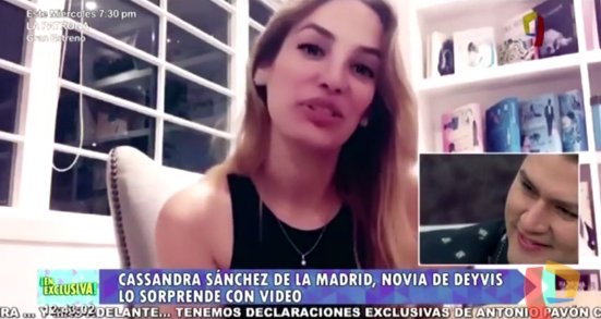 TilsaLozanoFans's tweet photo. ¡SORPRESA! #EnExclusivaConTilsa - Cassandra por primera vez le demuestra su gran amor ante cámaras. ¡ @DeyvisOrosco emocionadisimooo!! @tililozano ¡Viva el amor! https://t.co/J7k9VIAtQl
