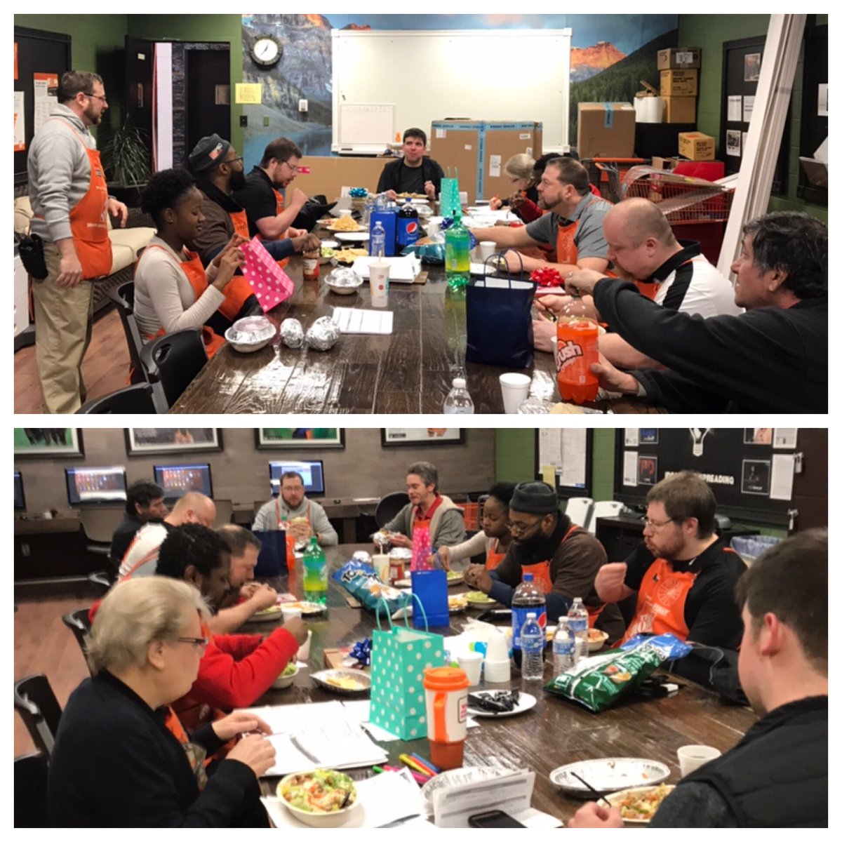 Happy DH Appreciation Day! 🎉 We have so much #gratitude for this team. Can’t thank them enough...well Chipotle and presents is a good start 😉 #1239bestsupervisorsever