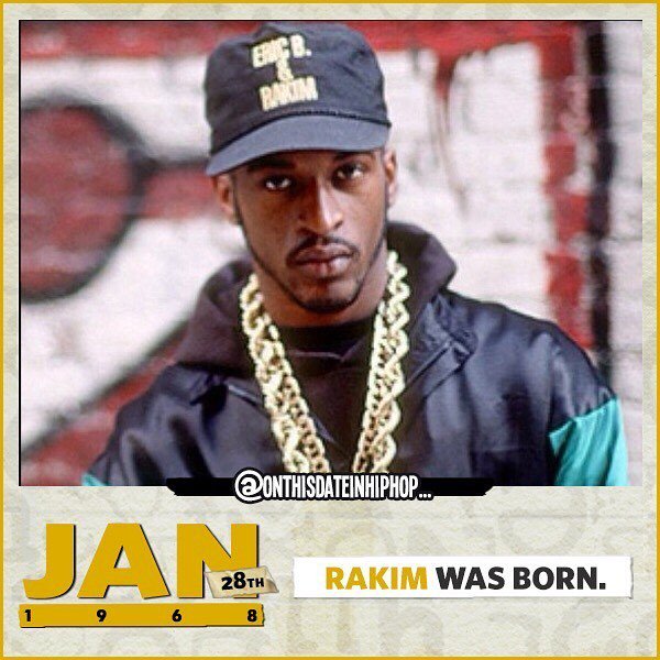 bleepthabastard's tweet photo. #OnThisDateInHipHop, William #Rakim Griffin was born. #Rakim would grow up to: (1) be known as #KidWizard, (2) join The Nation of Gods and Earths and change his name to Rakim Allah, (3) become 1/2 of #EricBAndRakim, (4) release 3 solo albums and 4 with #… https://t.co/Tq1ntwo2j8 https://t.co/KyZM4ET6N6