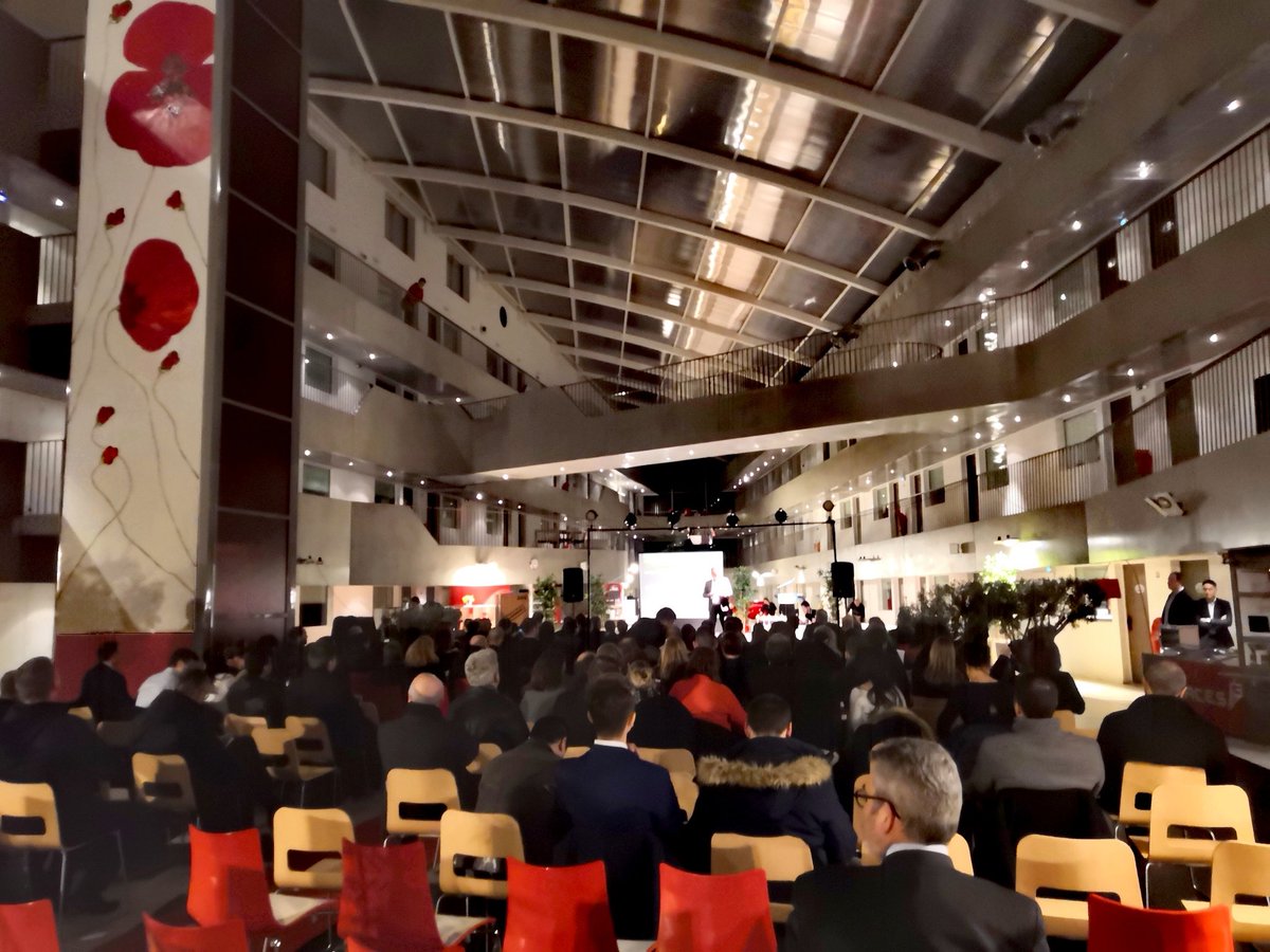 Cérémonie des oscars de l'innovation 2019 organisée par @ACCET_VOT à L'olivarius à Cergy.