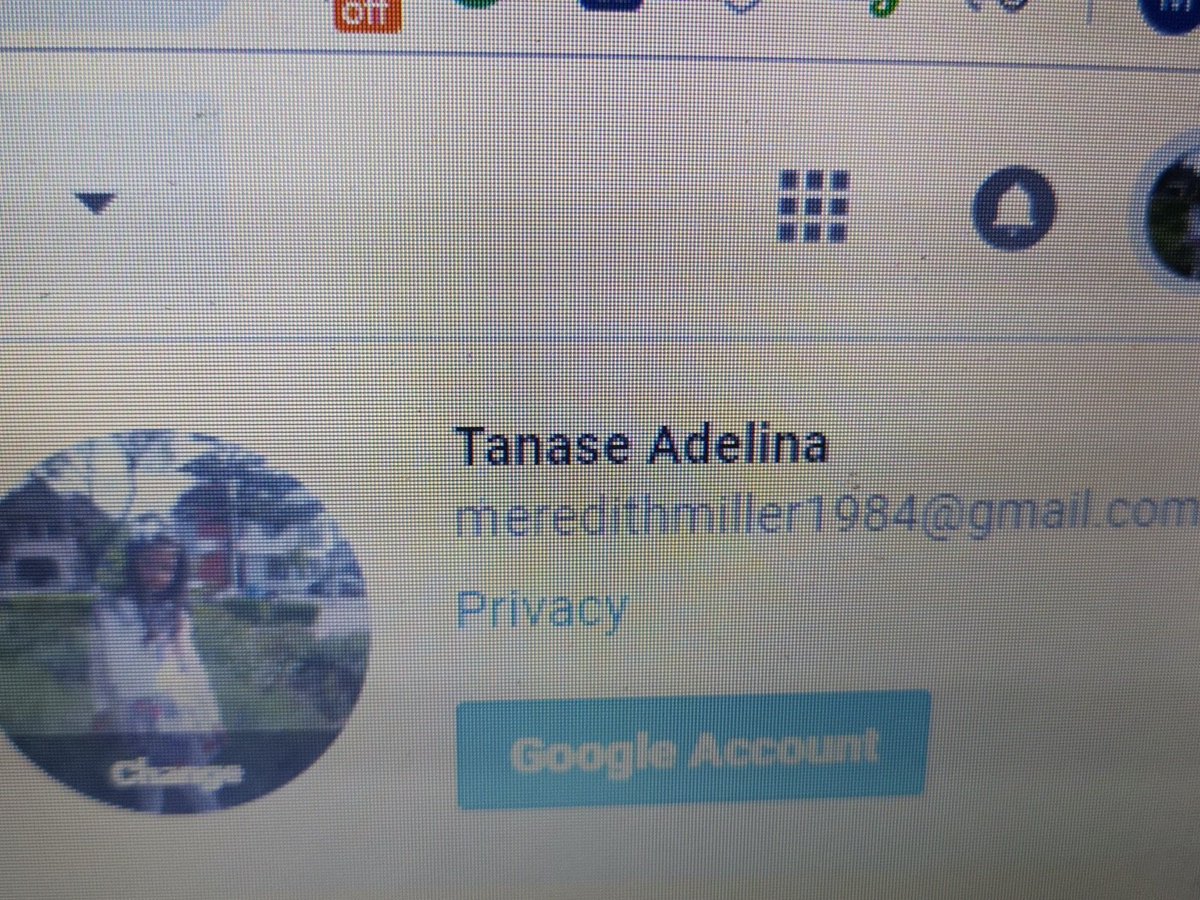 meredithmill's tweet image. So my google account was hacked by a lady in romania and she changed my name and image. I don't know how to fix this