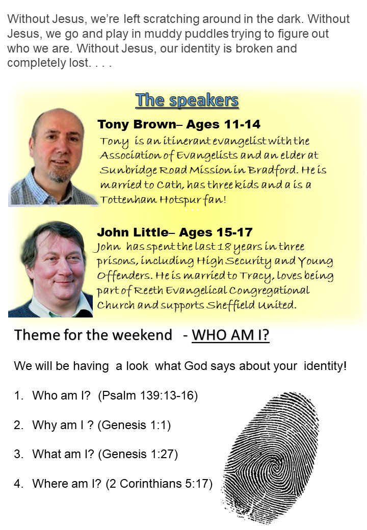 T2T_Charity's tweet image. "Without Jesus, we’re left scratching around in the dark. Without Jesus, we go and play in muddy puddles trying to figure out who we are. Without Jesus, our identity is broken and completely lost . . . "

#Jesus #youth #bigquestions #Bible