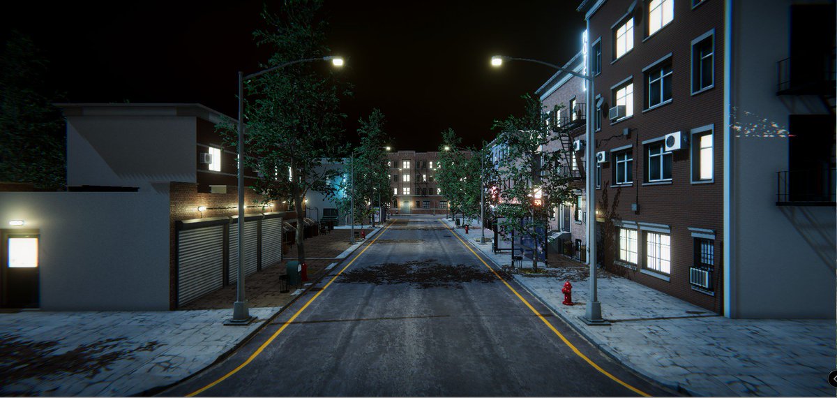 gorothsa's tweet image. petit test de ville sur different source de Lumiere