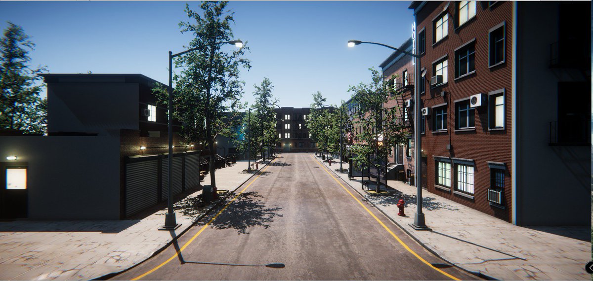 gorothsa's tweet image. petit test de ville sur different source de Lumiere