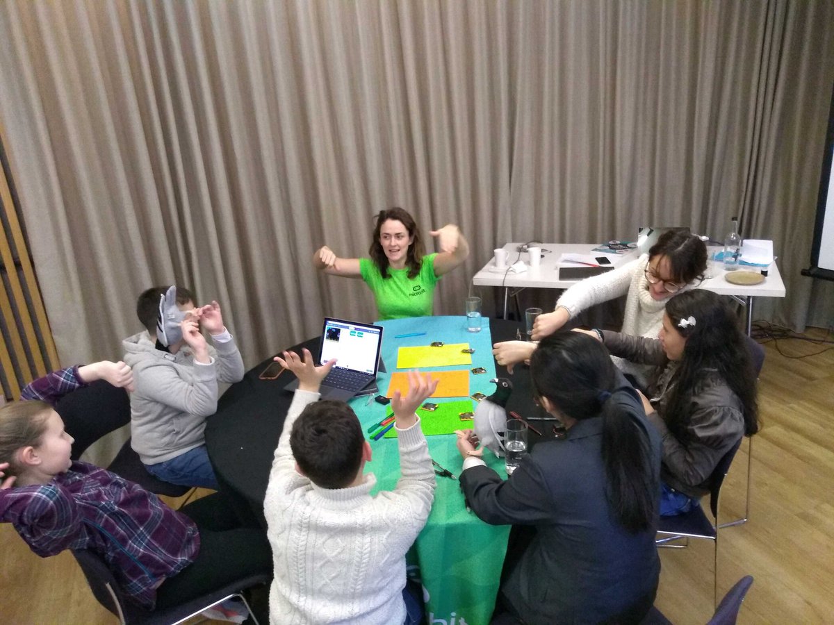 microbit_edu's tweet photo. A Winners Day full of astonishing creativity &amp; collaboration from our #microbitGlobalChallenge winning kids: https://t.co/rUXM3WEppJ

The team are full of ideas using #microbit to help meet the @UN's #GlobalGoals for Sustainable Development

#TeachSDGs #WorldsLargestLesson https://t.co/xzgvtVwBwt