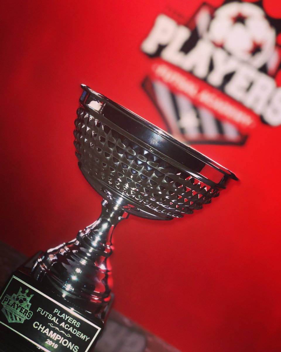 PlayersFutsal's tweet photo. The new Players Futsal Academy Championship Trophy! 😁 https://t.co/WXUn4SuSv5
