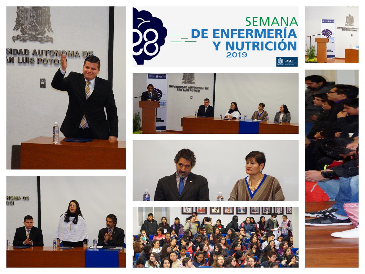 faenuaslp's tweet photo. La Universidad Autónoma de San Luis Potosí UASLP a través de su UASLP - Facultad de Enfermería y Nutrición da inicio a las actividades Académicas de la XXVIII Semana de Enfermería y Nutrición.
#FenUASLP
https://t.co/S24duh2DaU https://t.co/tWb6COQyfP
