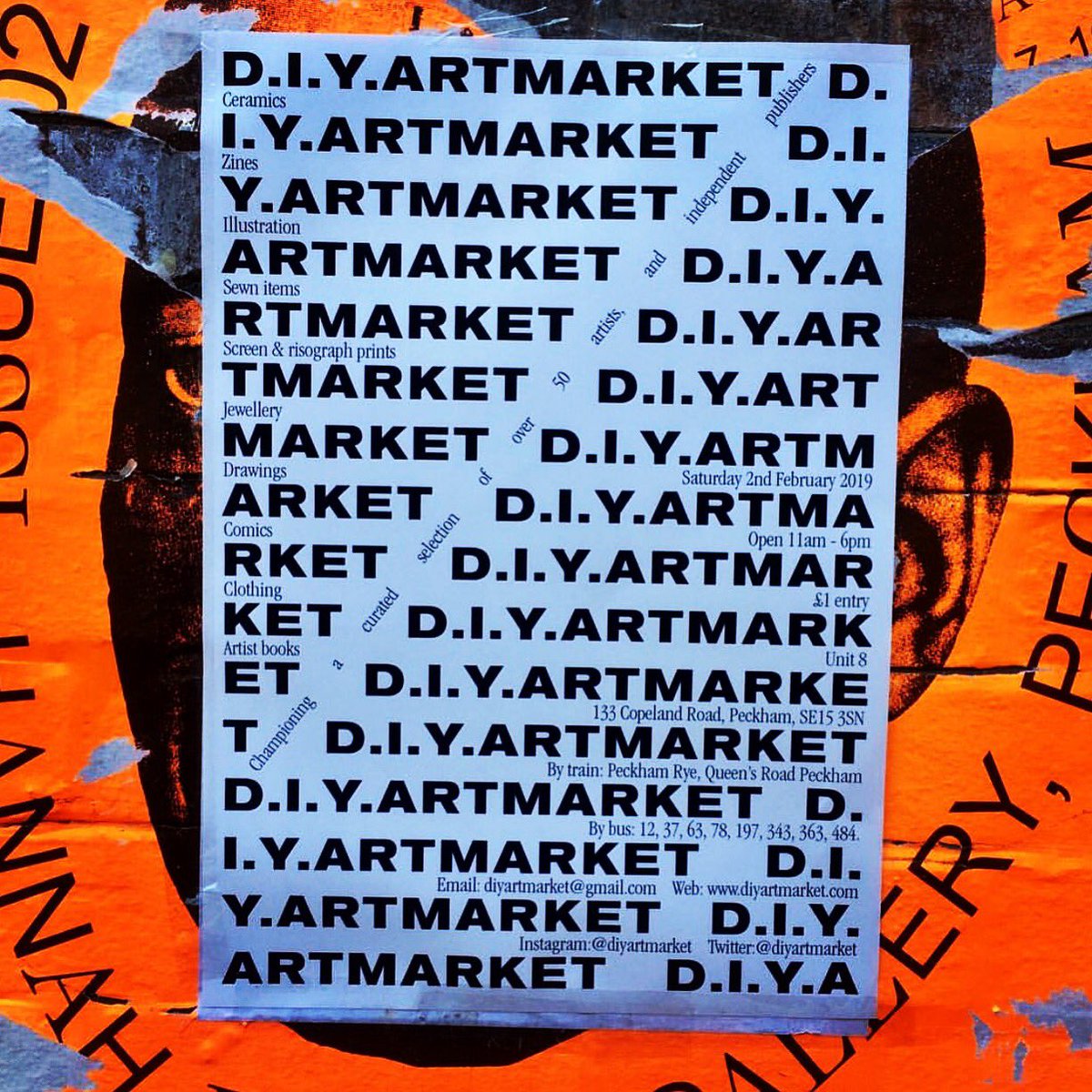 handjazz's tweet photo. You can catch me at the wonderful @diyartmarket in @CopelandParkSE this weekend with a big bunch of awesome exhibitors! Come say hello 👋 https://t.co/kUa8uVsCJg