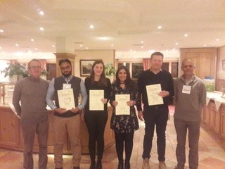 ICGEB's tweet photo. Huge Congratulations #HashimAli on winning First Prize at the Young Investigator Award #YIA Poster Competition at the @escardio Winter Meeting in Les Diablerets, Switzerland this past week. Extraordinary results! https://t.co/2RdIIILLXJ