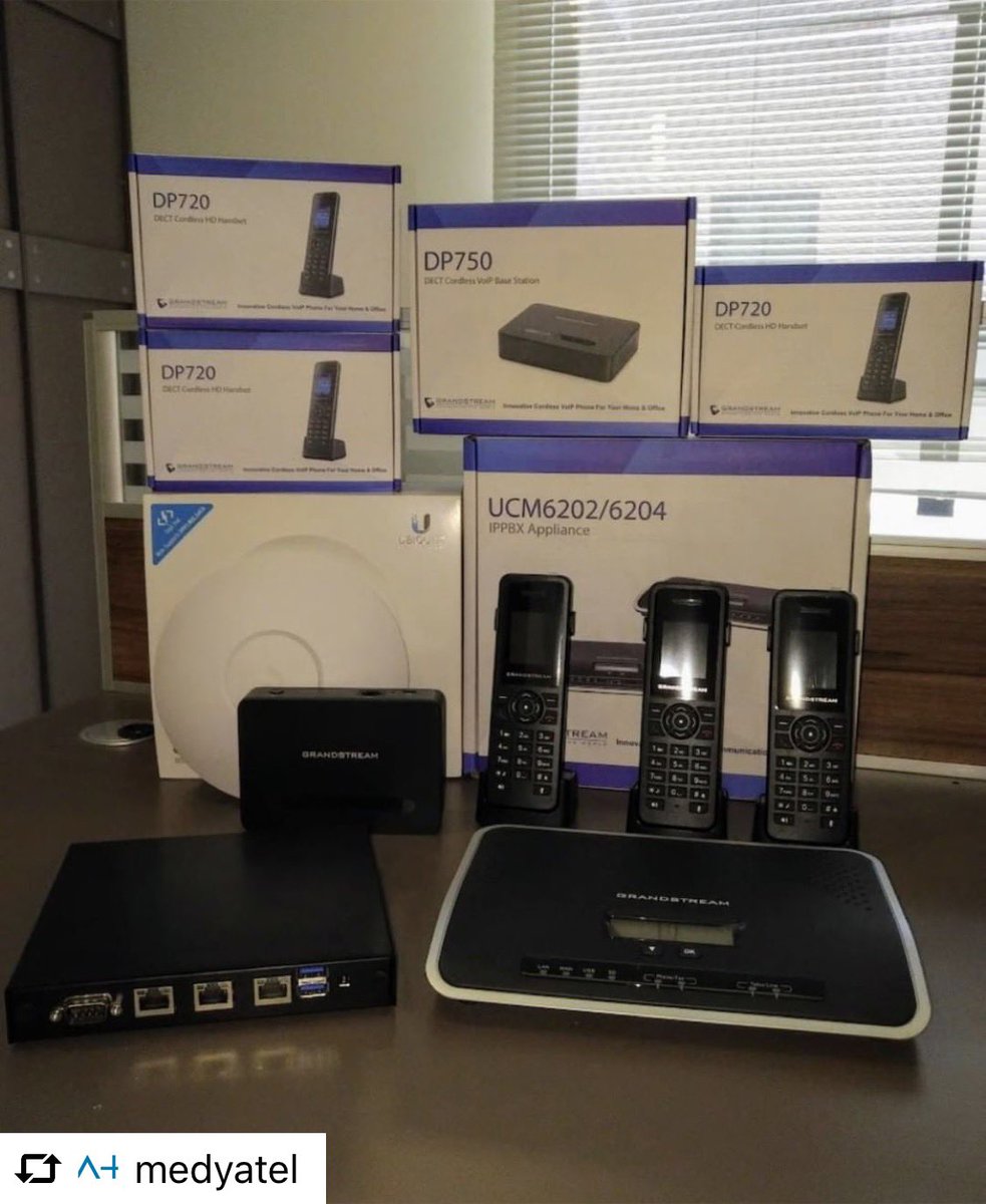 medyatel's tweet photo. Powerbank hediyeli sorumuz: Görsellerdeki eksiği tamamlayın, 1 adet UCM6204, 3 adet DP720, 1 adet DP750, 1 adet UniFi AC Pro ve ...... Pazartesi Gece yarısı son. Bir bilene bir hediye😁

#medyatel #grandsteam https://t.co/k5qfcGI2D2