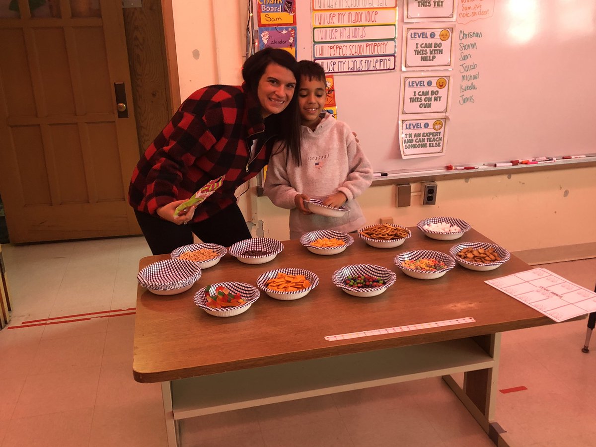 Counting to 100 on the 100th day of school!