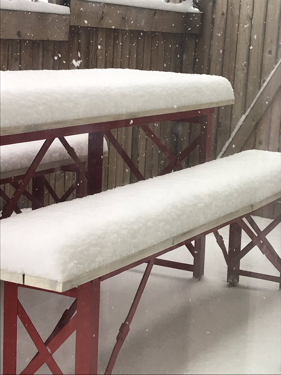 dharmabum1's tweet photo. @ChrisCBS4 @DaveAgCBS @LaurenCBS4 @BrittMorenoTV @CBS4Mark @CBSDenver @AlanGTV 4.75” in #Stapleton at 11:30. 26° with snow appearing to slow near @BluffLake. #cowx https://t.co/eWX8IAcke2
