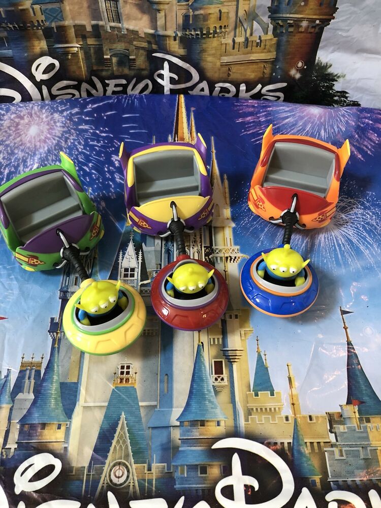 Disney World Toy Story Land Alien Swirling Saucers Ride Pull Toy SET rover.ebay.com/rover/1/711-53…