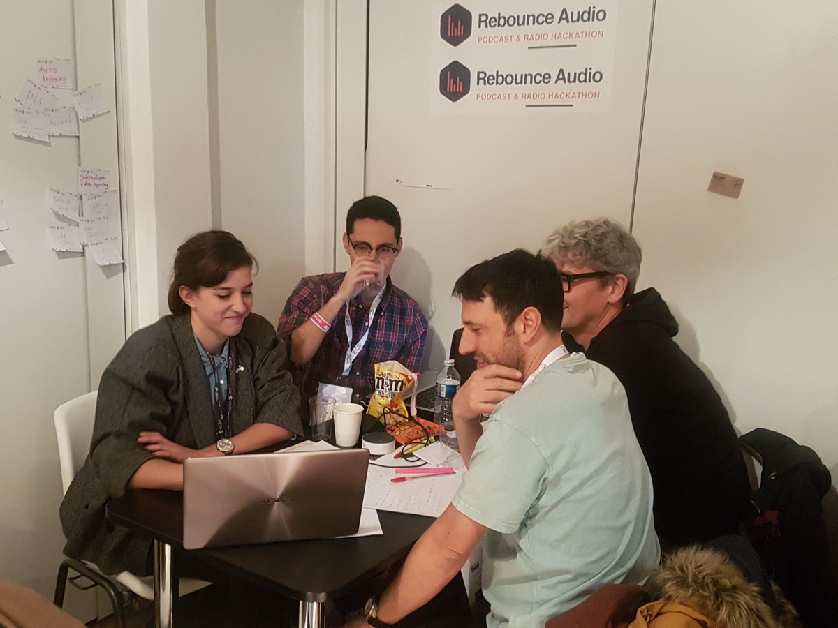 Radio_20's tweet photo. Retour sur le hackathon du Salon de la Radio 2019 #RebounceAudio par @AnthonyGourraud https://t.co/fgvoHPDBLv
Organisateurs @PhilippeChapot @carinefillot @julierouzaud
Sponsors @RadioActco @digigram @LINCCParis @elson_fr
Partenaires @laBnF @RFnvx @Mx3music https://t.co/ciTzAH95D0