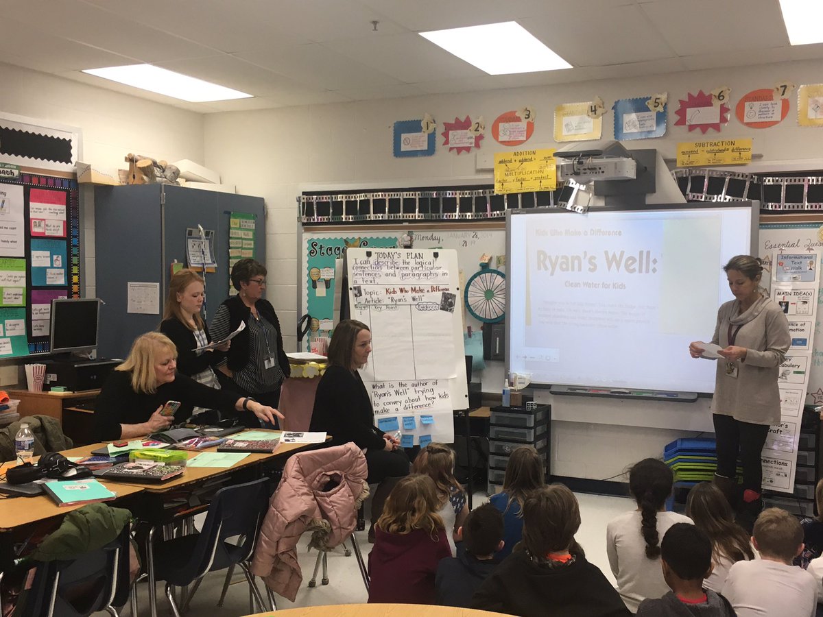 ccpsela's tweet image. Third grade teachers from MES, DES, PAC and SLES team teaching an informational text. Rocking it!!  #engagement #anchorchart #visiblethinking