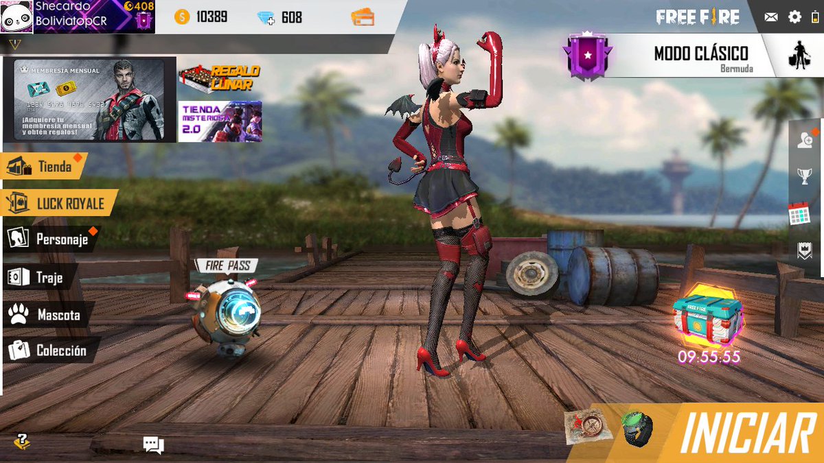 Alguien para subir puntos de free fire en estos últimos días de temporada?
Dúo MD
diamante ll