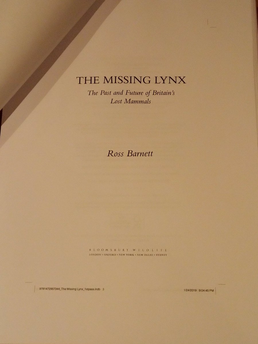 title page of book called the missing lynx by Ross Barnett.