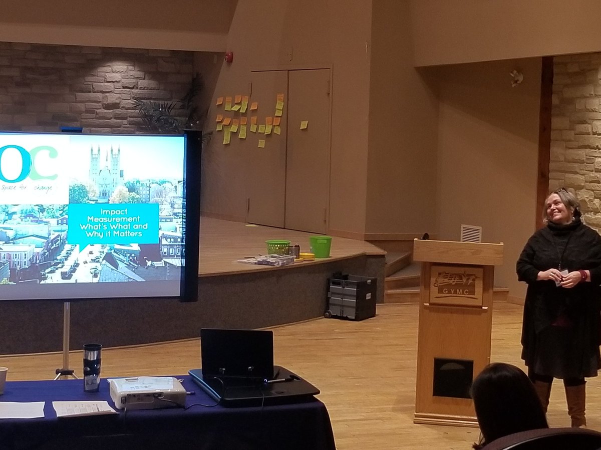 PearlStreetInc's tweet image. After our break, EDPG Symposium 2019 continues strong w/ the wonderful @juliagrady (@barkingdogs &amp;amp; @10Carden) on impact measurement. #VoyageTogether19 #Guelph #Executivedirectors #alwayslistening #alwayslearning #CommunityChange