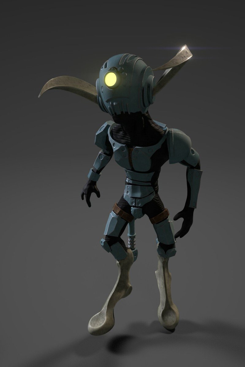 TheChocolateGoa's tweet photo. Armored Alien https://t.co/hk4Ku4Tcxz
