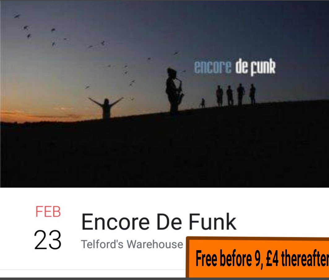 Our next gig will be at the wonderful @telfords on Sat 23rd feb...... look forward to seeing u there :-) #chester #livemusic #soul #ska #motown <a href="/sqrpig/">squarepig</a> @SchottsList