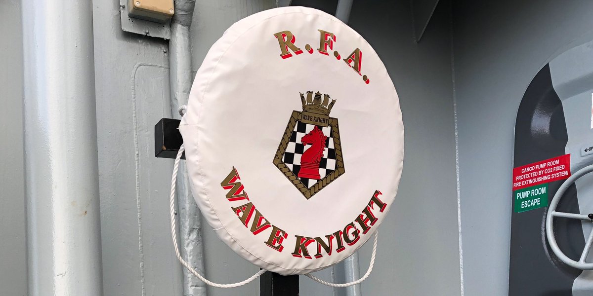 Sadly, that concludes my visit to <a href="/RFAWaveKnight/">rfawave</a>. If I stay too long I’ll become accustomed to windows, double beds and en-suite litter trays! A big thank you to the friendly crew. Give them a follow and their lovely #TweetO will keep you up to date with their tanker antics! 👋