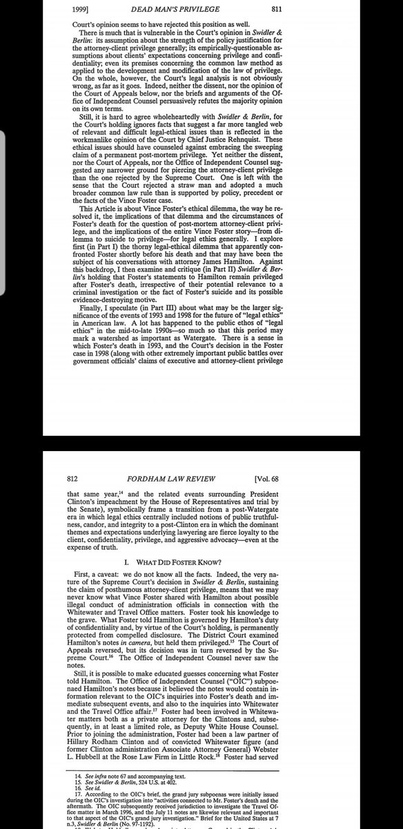 The_Politiciann's tweet photo. #ClintonScandals The real reason behind "Vince Foster's" death the 2nd major political figure murder since "JFK Sr" Vince Foster had information on Bill Clinton's corruption as governor of Arkansas as well as Watergate & Roselaw firm & White House Traveling SCANDAL! 📚 https://t.co/KMJ9AXuTSN