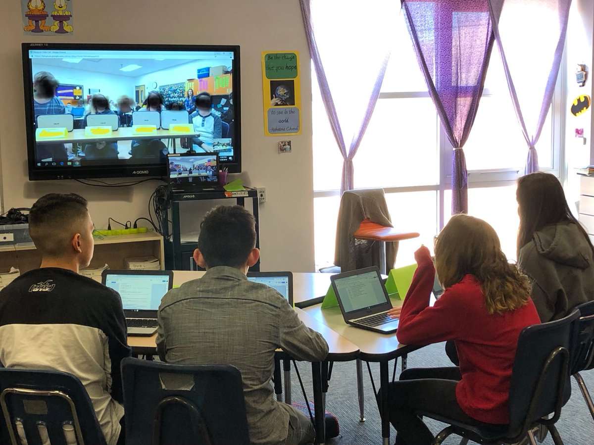 KOliverRRPS's tweet photo. Hello from the other side! @RioRanchoMVMS @ElcrazB @LincolnMS10 @lucero_erin
The Great Debate, Google Hangouts style πππ
#IgnitingStudentPotential https://t.co/HSRX9LQhwG
