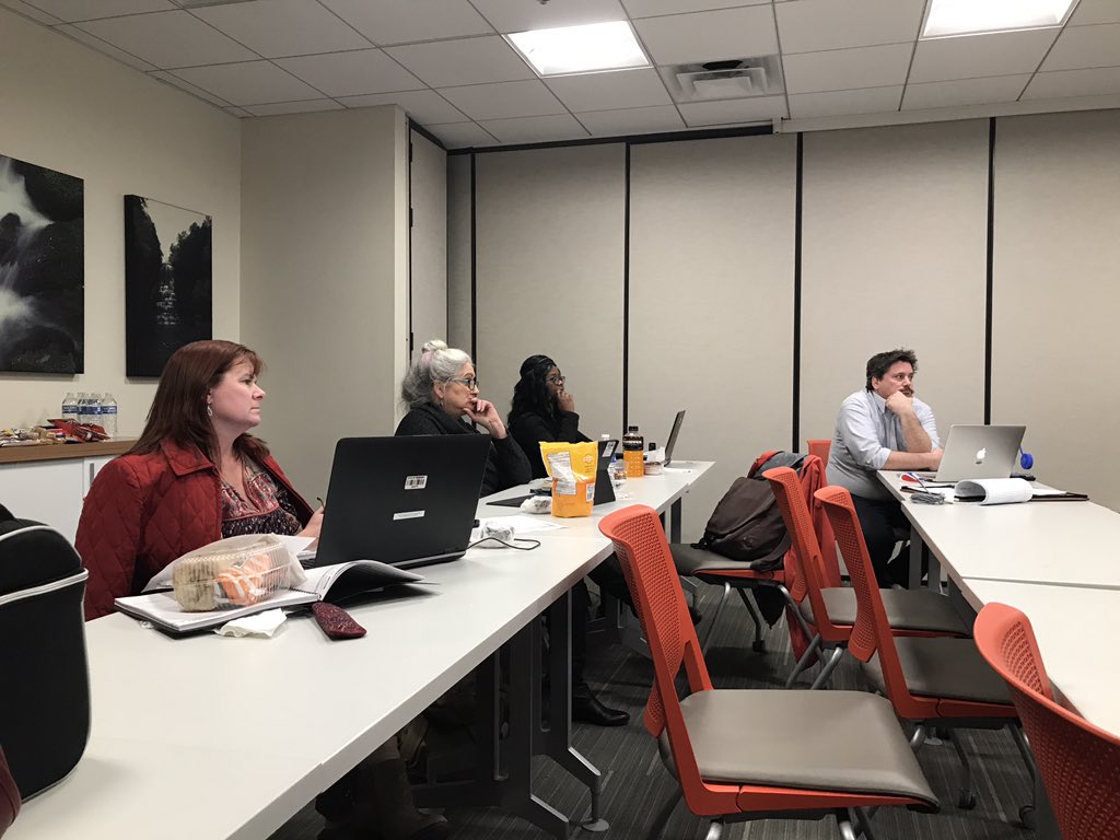 TracerTylee's tweet photo. Today at the annual Comm team retreat at the #TNtower - talking about tips and trends in communications; always learning and changing. https://t.co/9ueUex6bJx