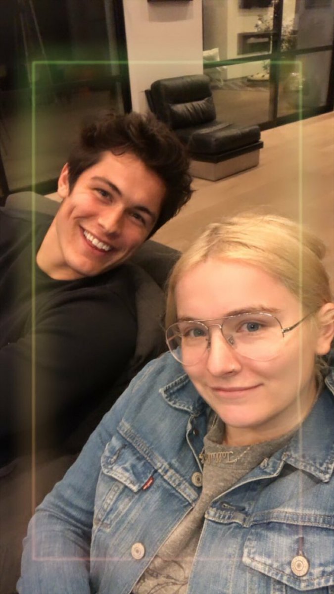 HushersBR's tweet image. 📸 | Wolfgang no stories da sua irmã Talullah.

#HushHushMovie