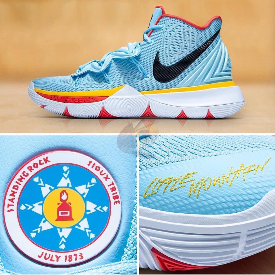 OKStormBBall's tweet photo. Waiting on the little mountain shoe to release. @KyrieIrving https://t.co/YyY20j9SIy
