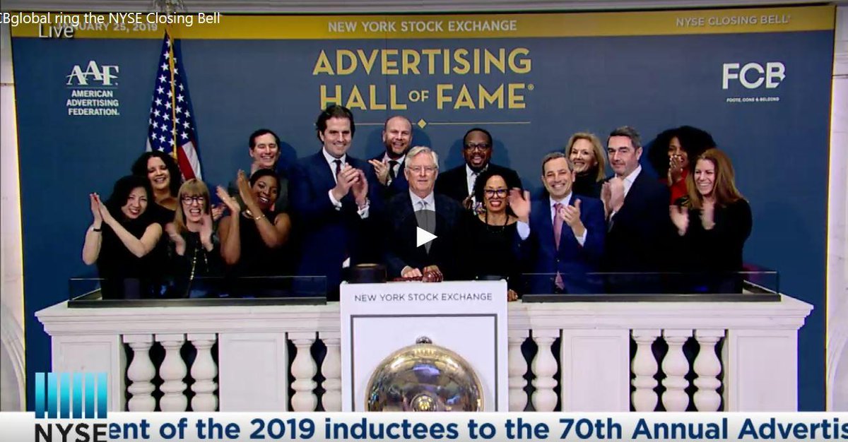 Congratulations to #MauriceLevy and all the 2019 inductees into the @AAFNational’s 70th Annual Advertising Hall Fame! aaf.org/AHOF