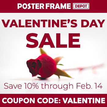 PosterFrameDepo's tweet photo. #ValentinesDay #posterframes #framesale https://t.co/G6yMGLZz5M