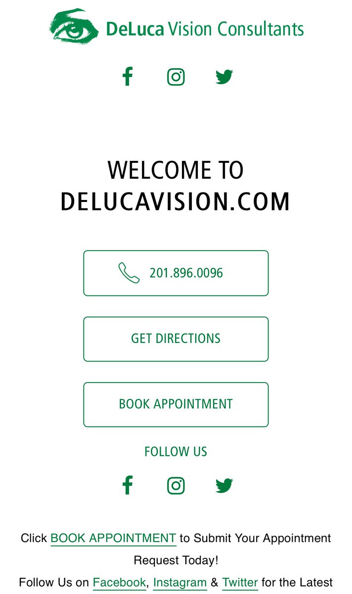 DeLucaVisionNJ's tweet photo. You can now request an appointment online! Go to https://t.co/ufh0oLhBQn &amp; Click Book Appointment Today! #Eyes #Lasik #Vision #Lasik #LasikSurgery #ophthalmology #opthalmology #EyeDoctor #LipiFlow #PRK #LaserEyeSurgery #EyeCheckUp #TearScience #DeLucaVision #NewJersey #NJ https://t.co/hJpO7310ND