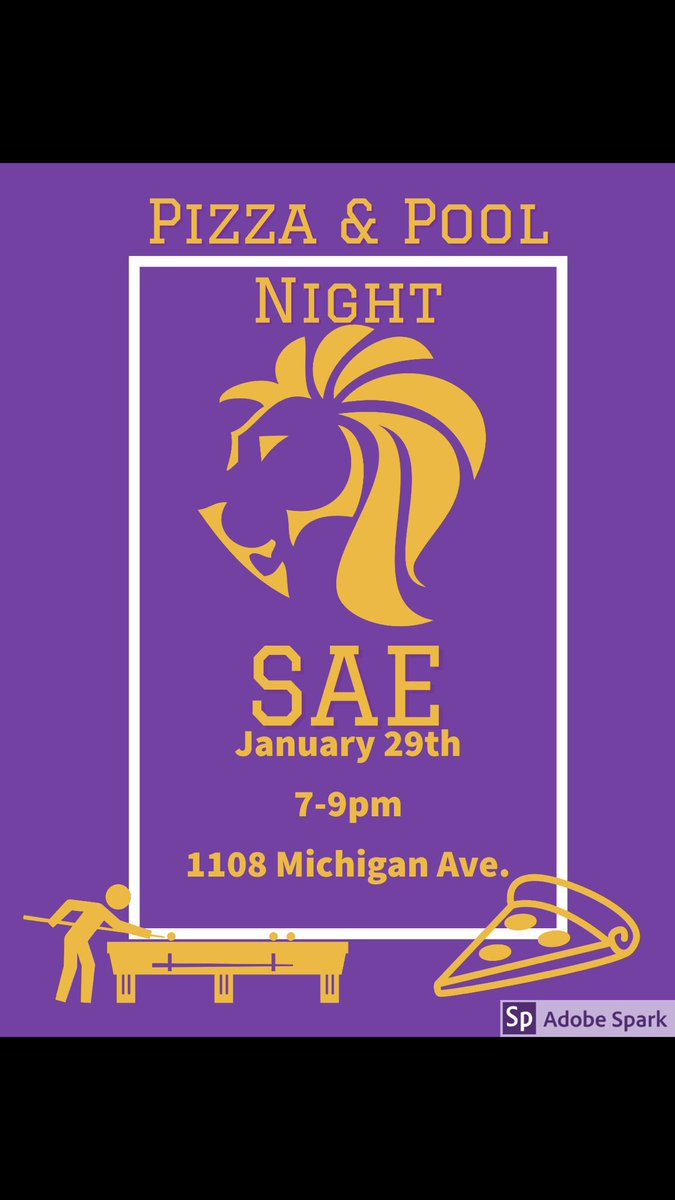 Come by our house tomorrow at 1108 Michigan Ave. from 7:00-9:00 P.M. for information on our fraternity, and to meet our members!