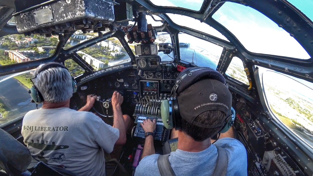 steveo1kinevo's tweet photo. This week on @Youtube we crawl around and explore the last flying B24 Bomber inflight with the @CollingsFdn #steveo1kinevo #mzeroanation #Foreflight #boseaviation https://t.co/m0z6Dzv7Jf