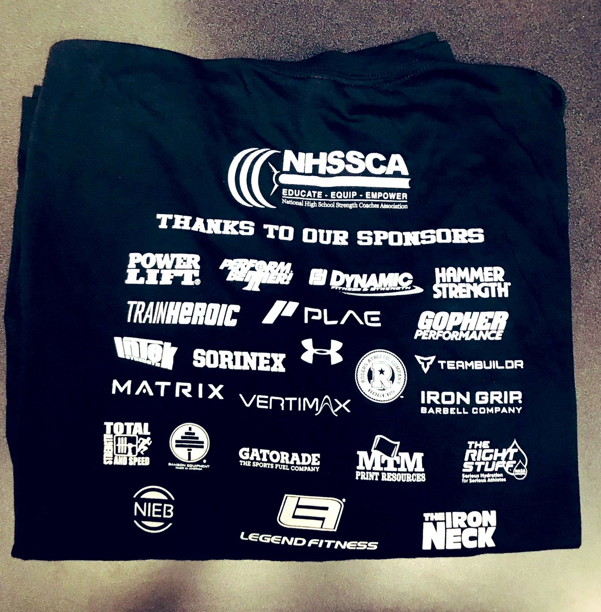 HUGE THANK YOU to our sponsors! This event would not have been possible without you.

The future is bright! @NHSSCA #PacificRegional #2019