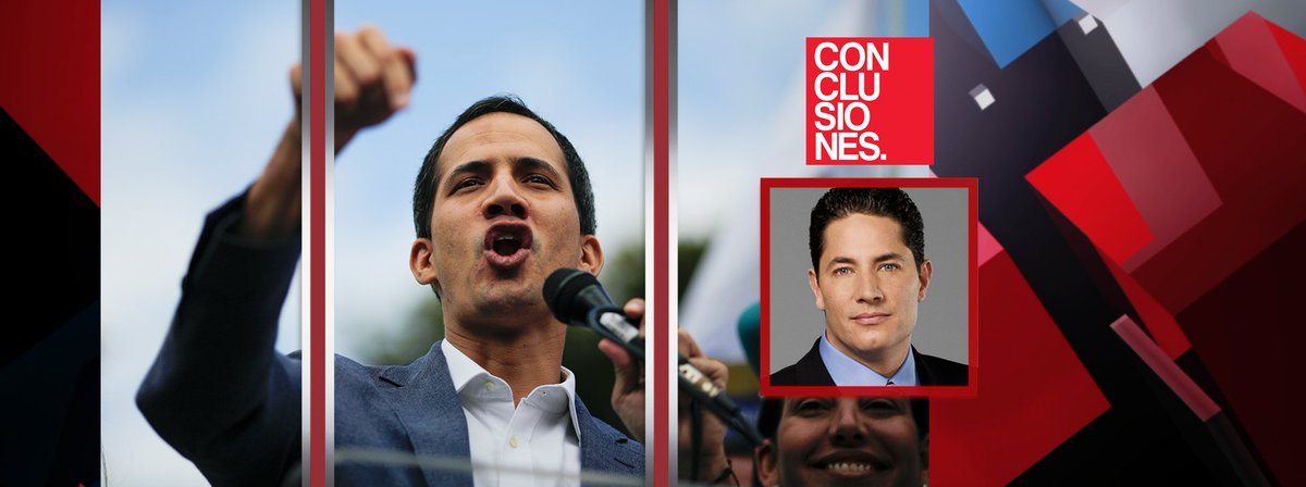 Esta noche <a href="/soyfdelrincon/">Fernando Del Rincon</a> conversa con <a href="/jguaido/">Juan Guaidó</a> en una edición especial de Conclusiones CNN. La cita a las 9 P.M., hora de Miami. 
Escríbenos utilizando #concluJGUAIDÓ.