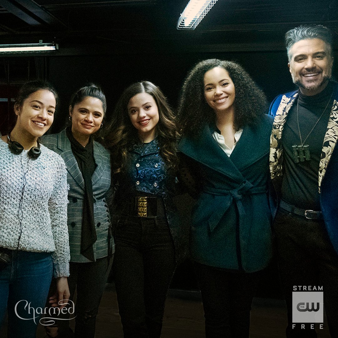 On-screen screams and off-screen smiles. Stream the latest directed by @HereIsGina and guest starring <a href="/jaimecamil/">Jaime Camil</a>: go.cwtv.com/CHA111tw #Charmed