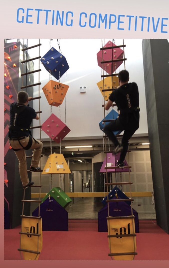 fleishmanIE's tweet image. We relocated to @ExploriumI for our annual team building day and it didn’t disappoint! We faced our fears with caving and rock climbing &amp;amp; even some movie making #teambuilding #explorium